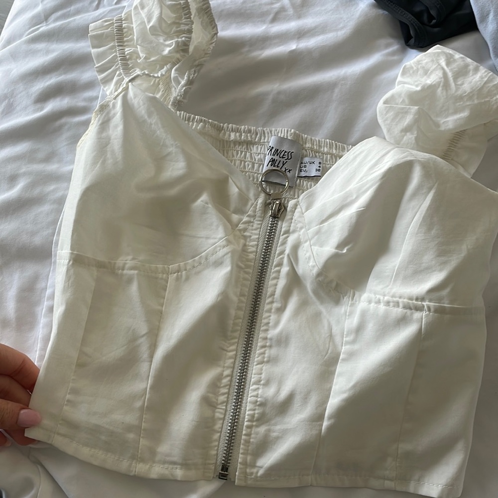 White corset